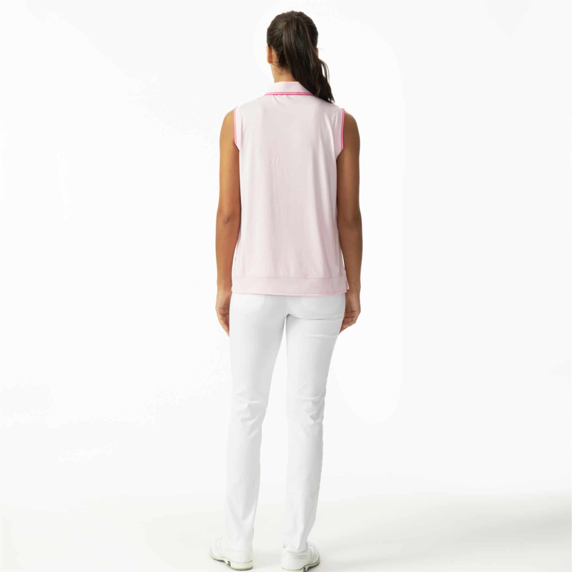 Daily Sports Corina Sleeveless Polo Shirt Pink
